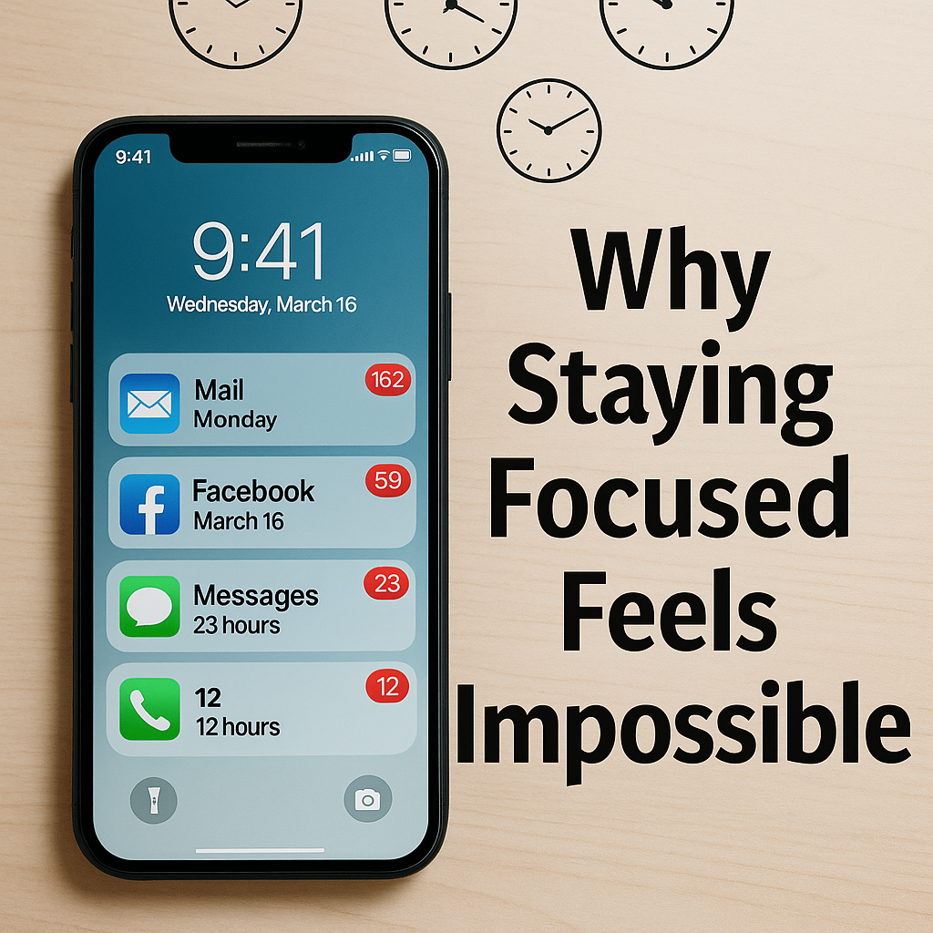 Why Staying Focused Feels Impossible