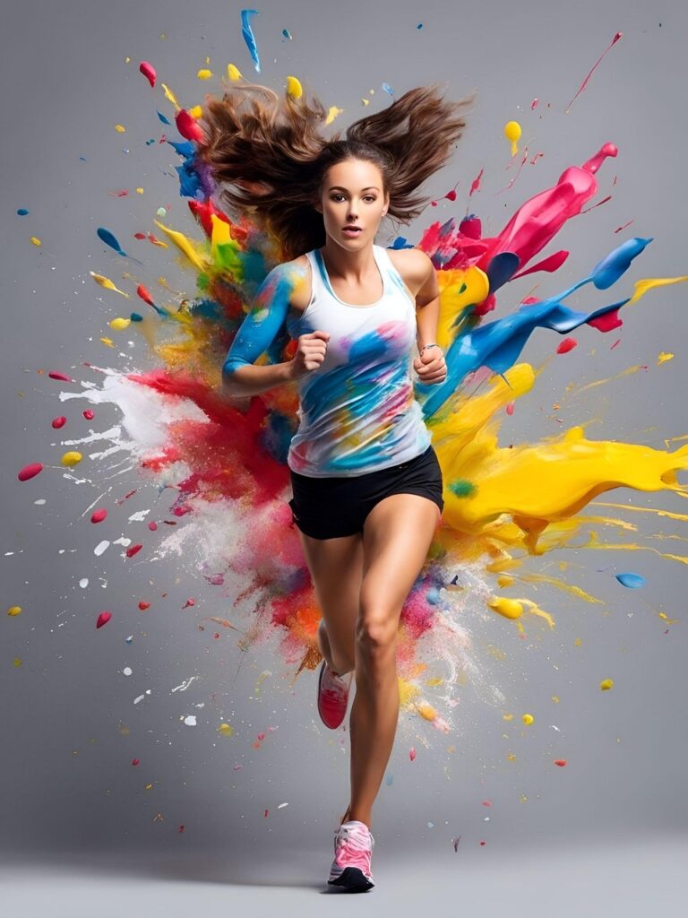 ai generated, woman, fitness, runner, drawing, active, run, sport, fitness, fitness, fitness, fitness, fitness, run