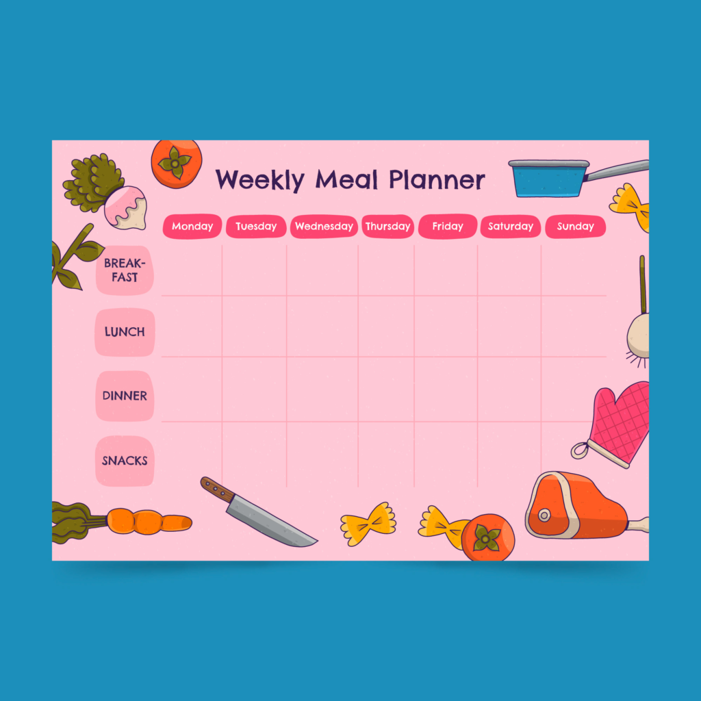 meal planning for big families