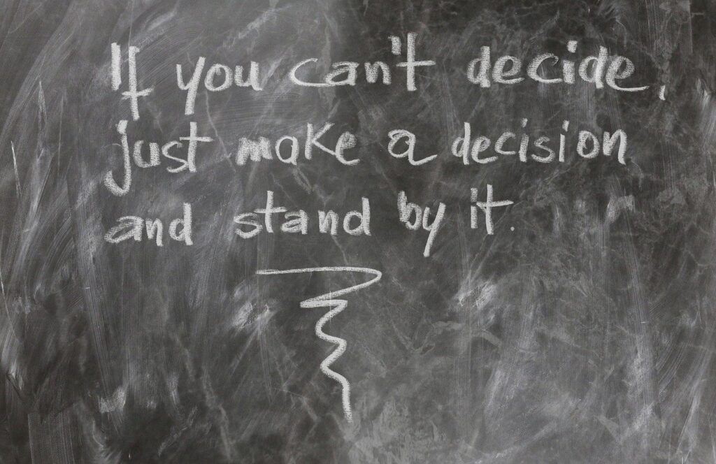 decision, choice, resolve, phrase, text, selection, determination, resolution, option, alternative, judgment, verdict, consequence, commitment, volition, preference, discretion, purpose, positive thinking benefits