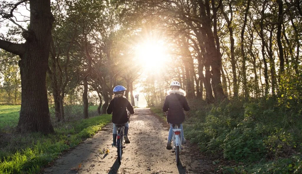 girls, bicycle, helmets, bicycle lane, trees, undergrowth, park, woods, safety, sunny, sunset, bike path, bike, people, cyclists, road, ride, biking, riding a bike, outdoors, nature, bicycle, bicycle, bicycle, safety, safety, safety, safety, safety, sunny, bike, bike, bike, bike, biking, biking, biking. One of our favorite family workouts involves cycling to a destination like an ice cream shop or playground.