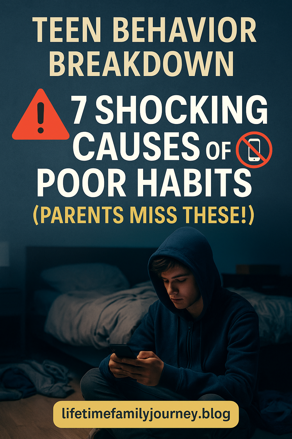 7 Shocking Causes Behind Teenage Poor Habits Exposed