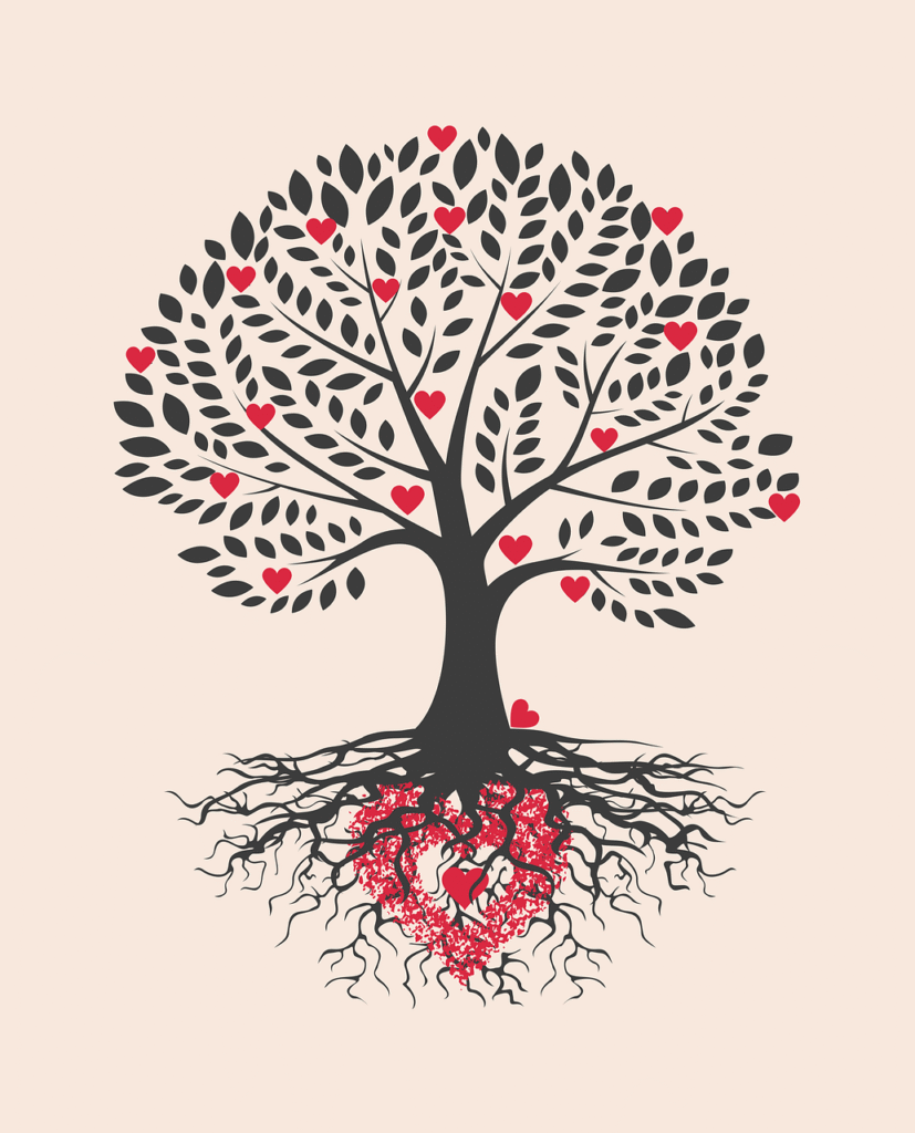 love, harvest, drawing, tree of life, heart, plants, tree, who sows love, nature, to harvest. What Can You Live Without? 7 Powerful Life Questions