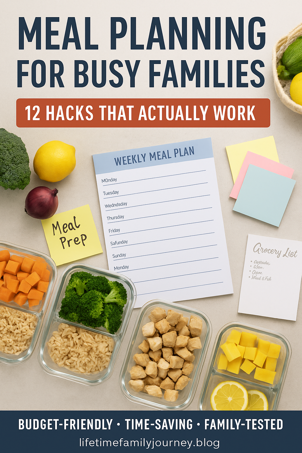 Meal Planning for Busy Families: 12 Proven Secrets
