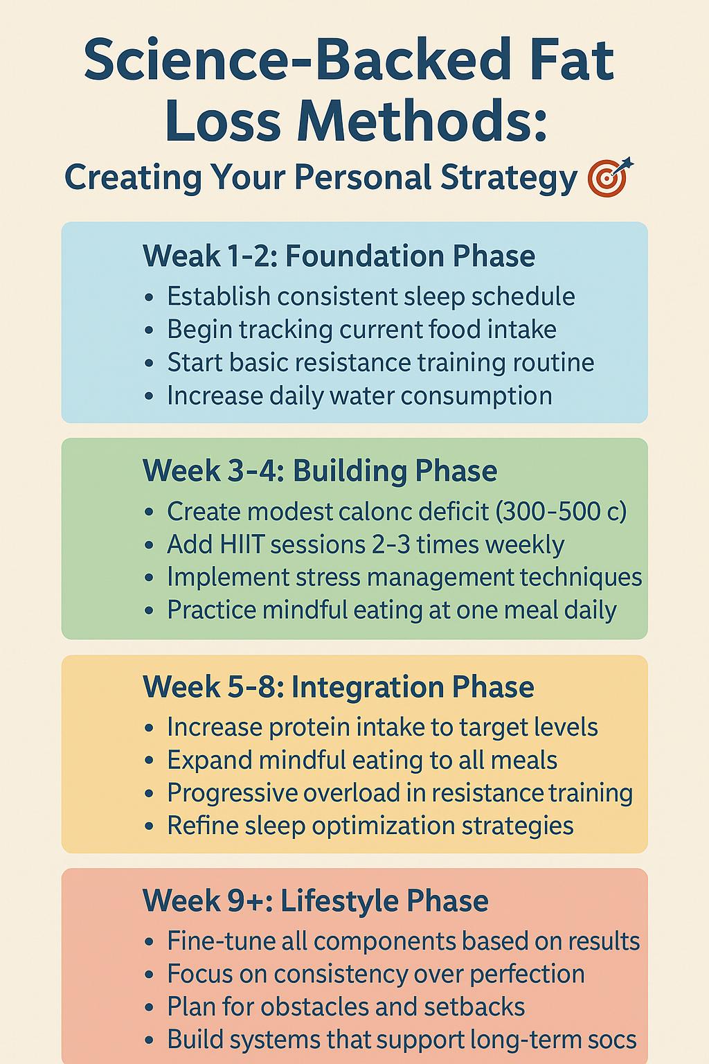 Science-Backed Fat Loss Methods β Creating Your Personal Strategy