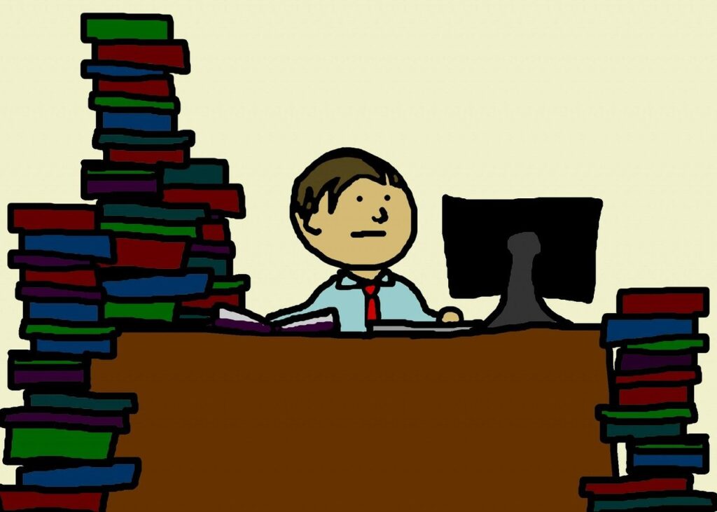 man, student, college, school, library, study, research, paper, exam, final, write, cartoon, exam, exam, exam, exam, exam. College Research and Writing: The Amazing Guide That Actually Works 📚