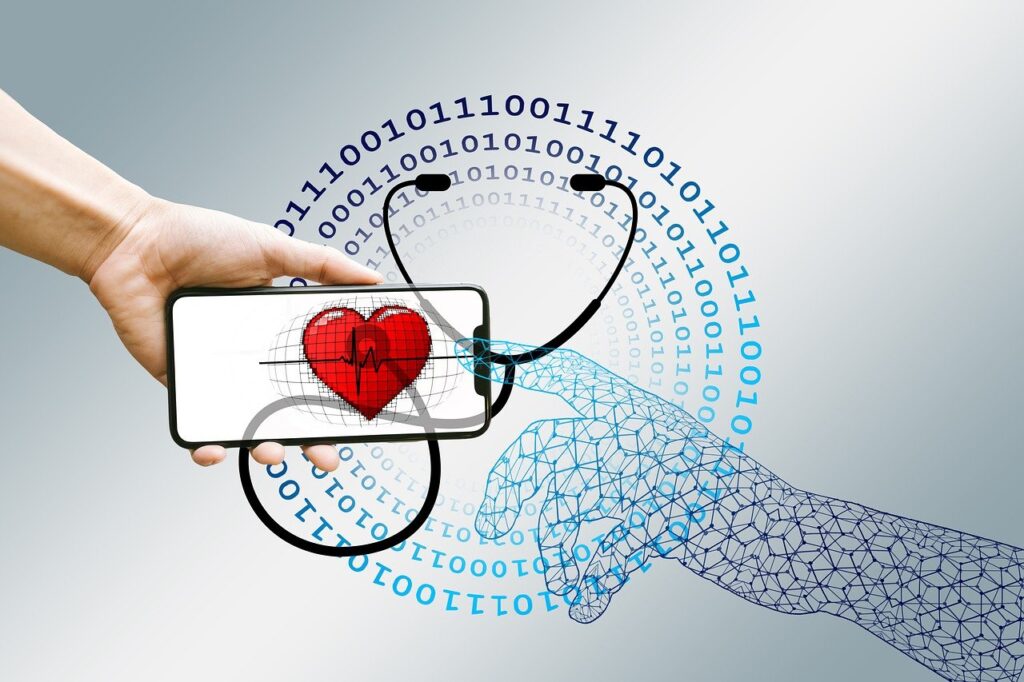 digitization, healthcare, health, electronic, health insurance, change, data, patients, networking, acquisition, stethoscope, heart, digital, technology, progress, transformation, future, disease, medicine, patient, information, binary, online, health insurance, health insurance, health insurance, health insurance, health insurance. Small Health Changes