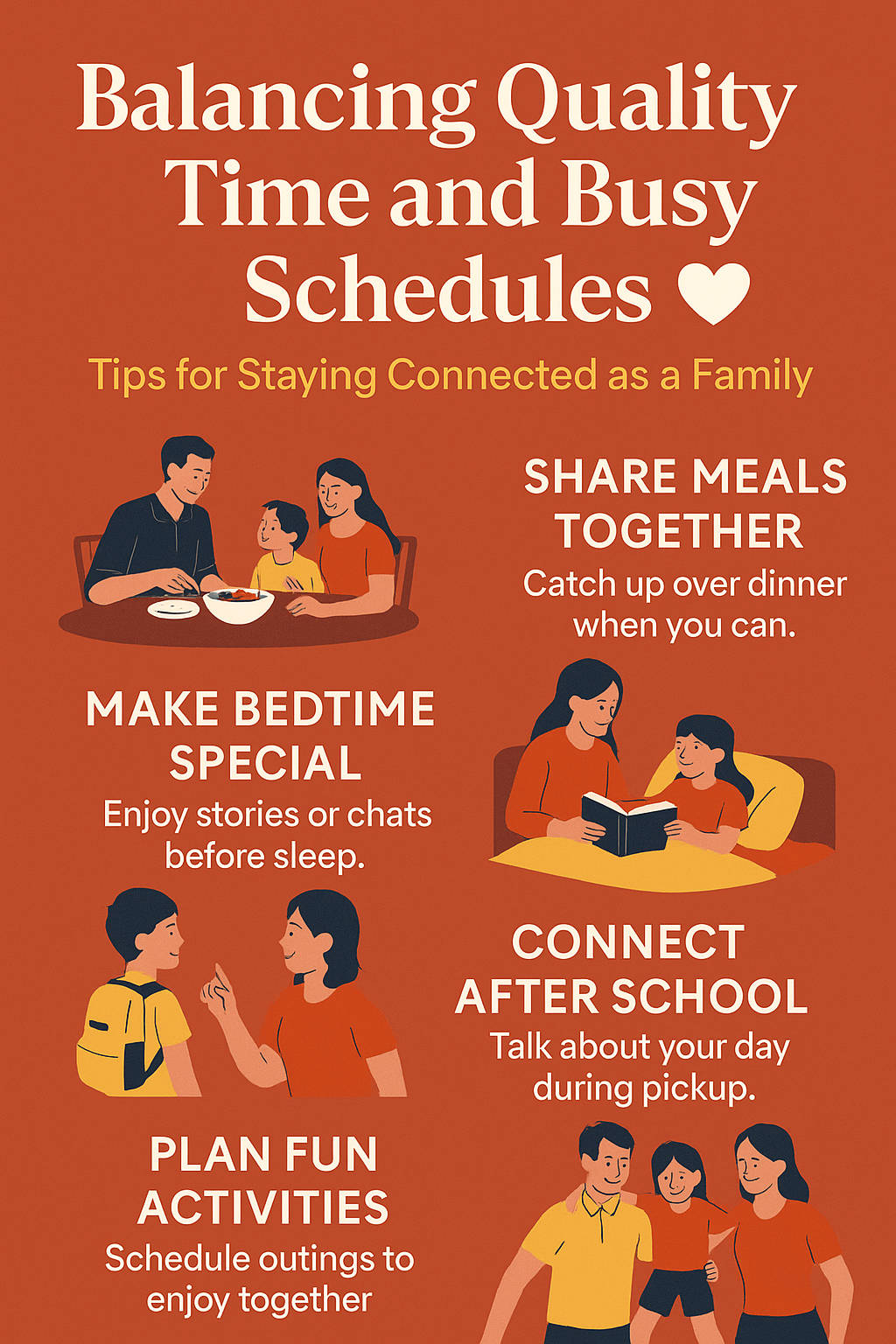 Balancing Quality Time and Busy Schedules: Tips for Staying Connected as a Family