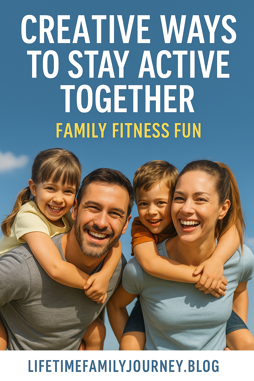 Creative Ways to Stay Active Together: Family Fitness Fun
