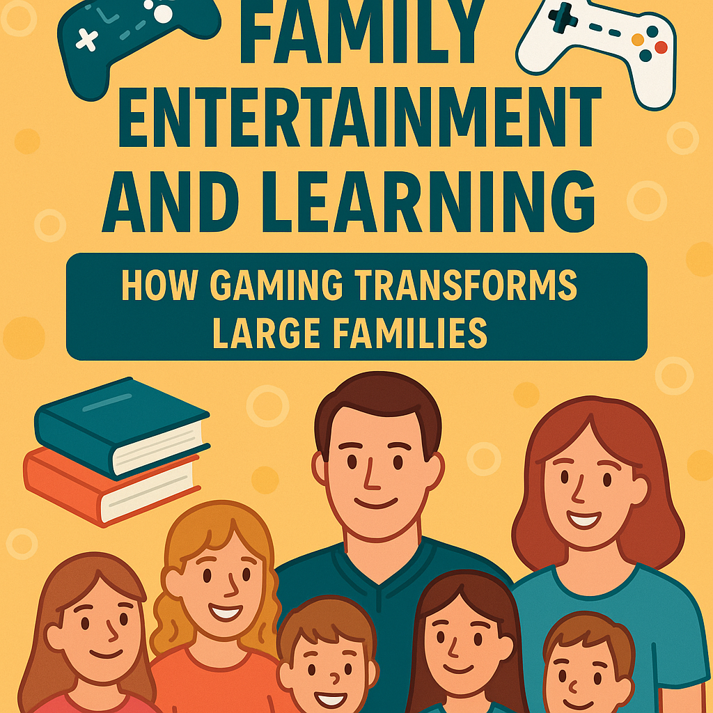 Family Entertainment and Learning: How Gaming Transforms Large Families 🎮📚