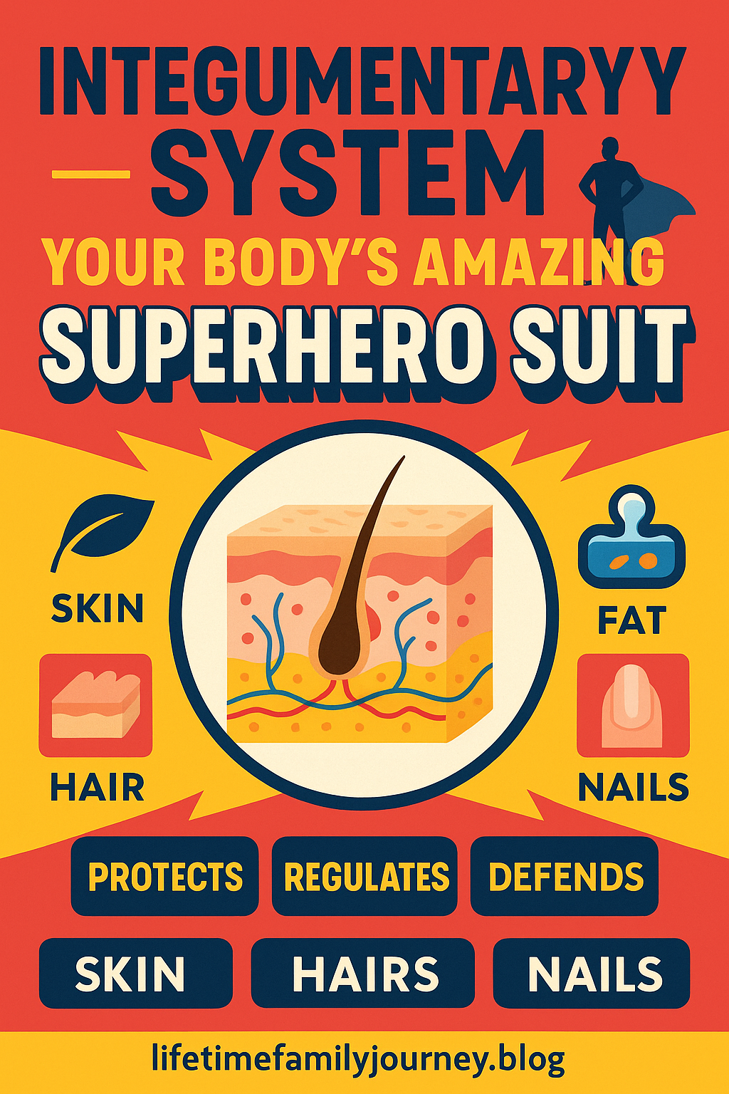 Integumentary System: Your Body’s Amazing Superhero Suit 🦸♂️🩺