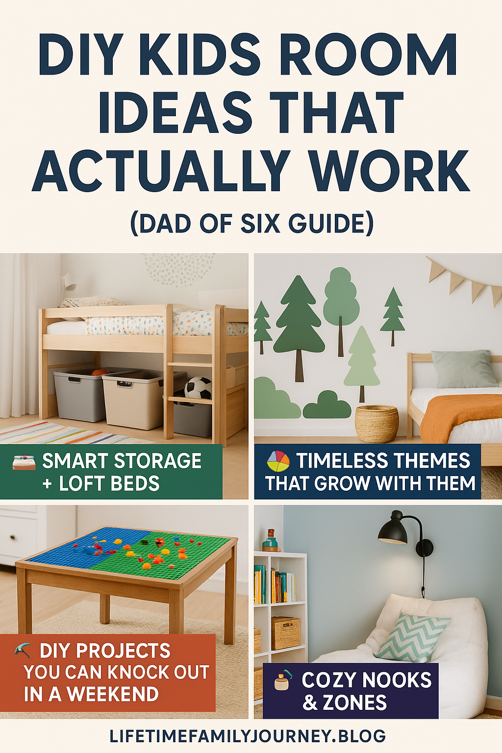 DIY Kids Room Ideas Pinterest Pin