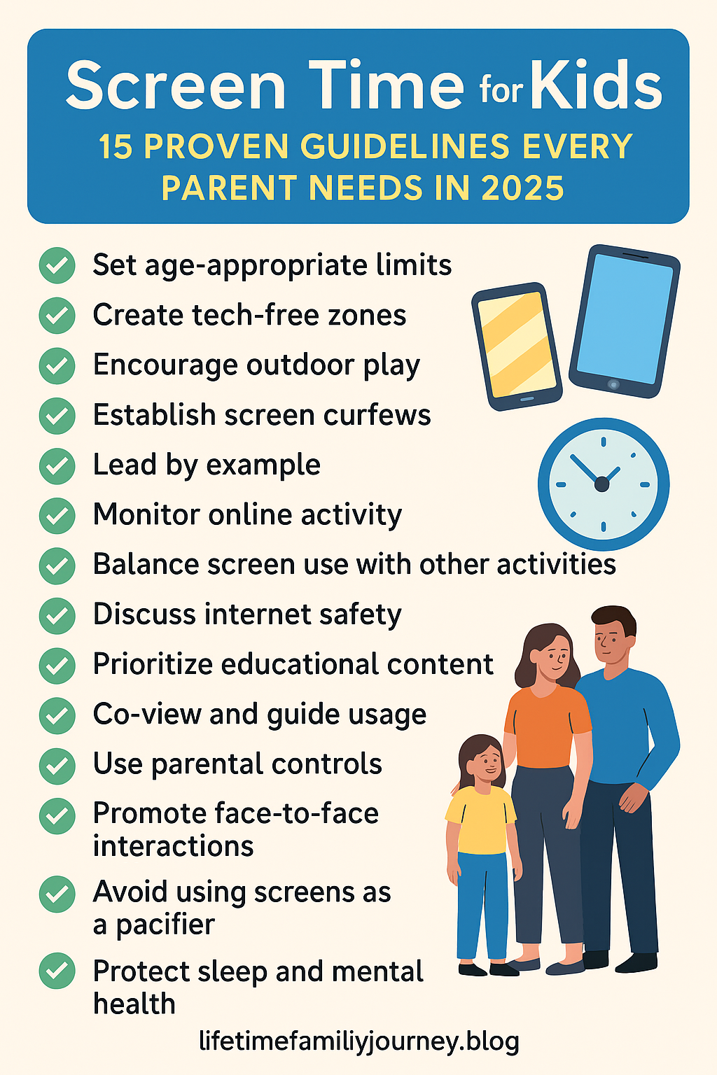 Screen Time for Kids: 15 Proven Guidelines Every Parent Needs in 2025