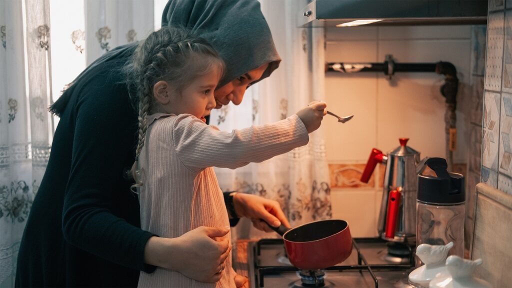 mother and daughter, cooking, kitchen, family, family time, family, family, family time, family time, family time, family time, family time