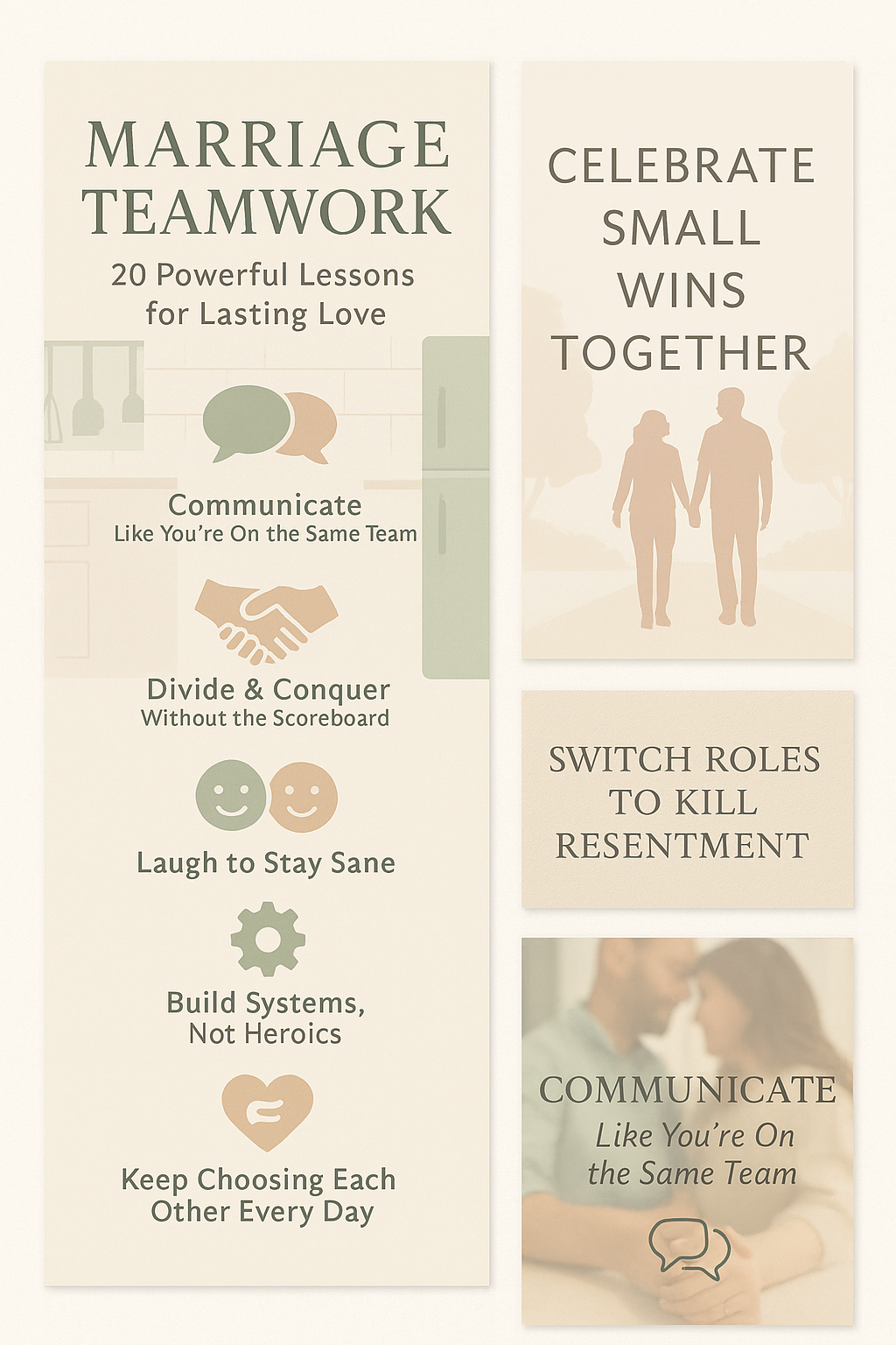 Marriage Teamwork: 20 Powerful Lessons for Lasting Love - Pinterest Preview