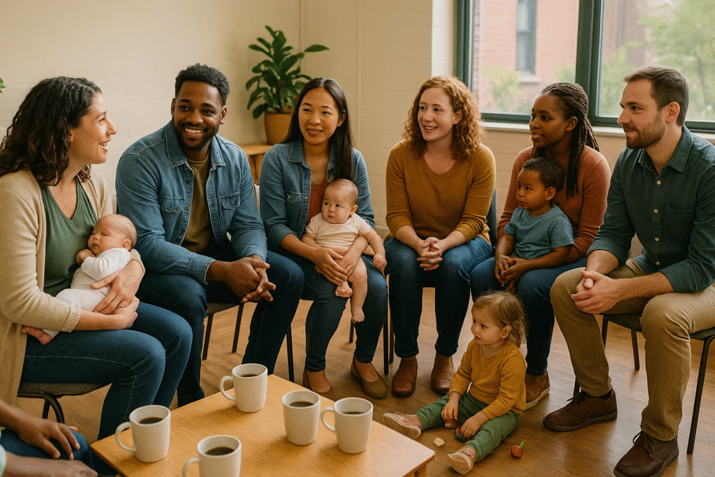 Building your support network is essential for parental well-being