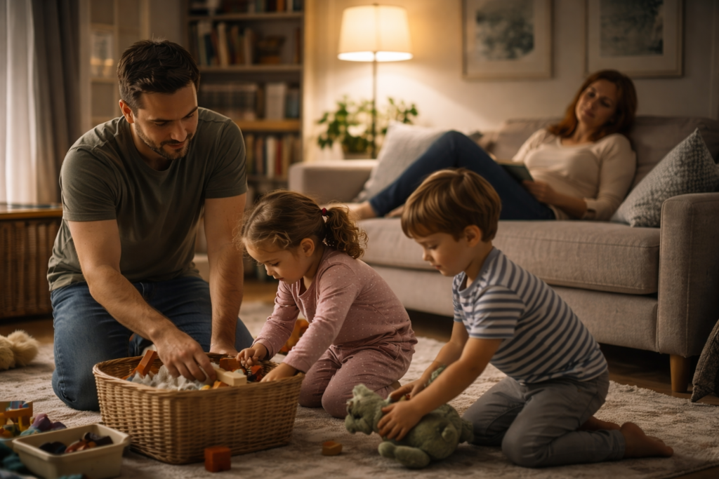 Sharing parenting responsibility to reduce burnout and mental load