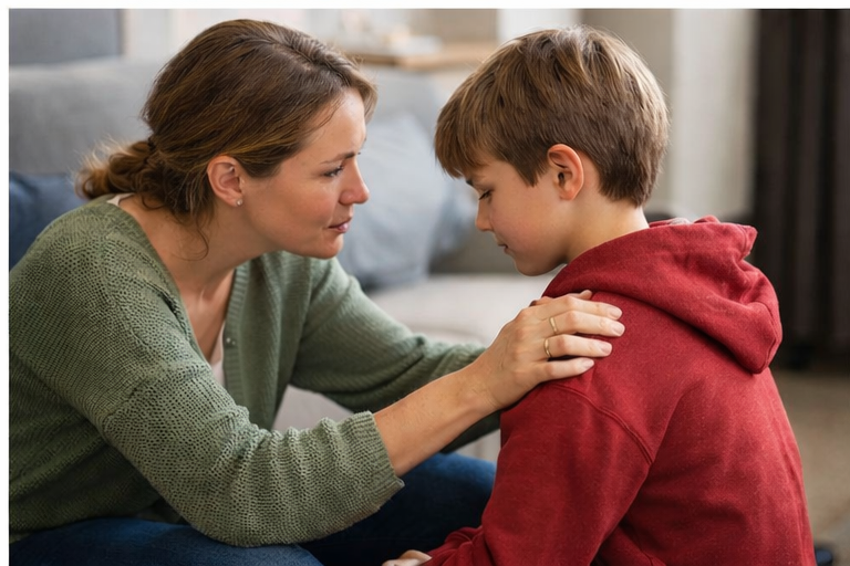 parent modeling accountability and responsibility through apology and repair